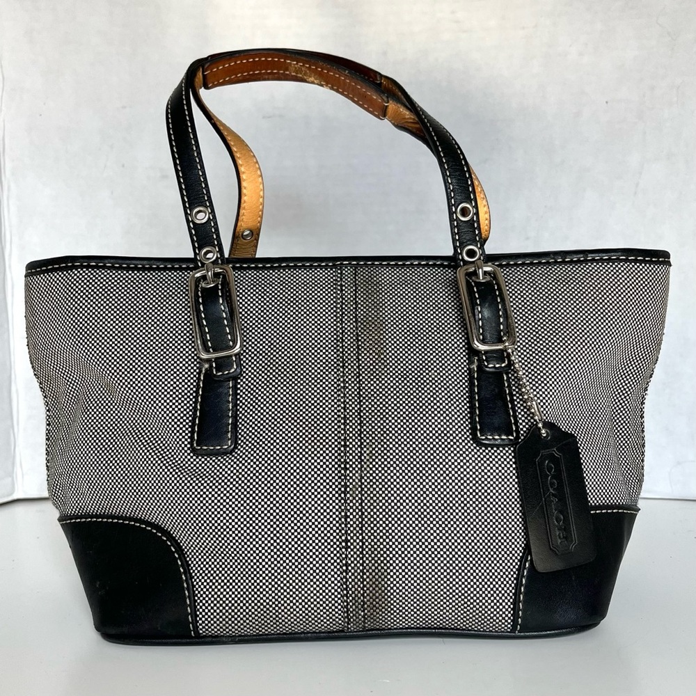 Vintage Coach Hampton Small Tote Bag